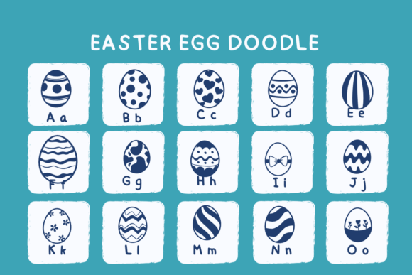 Easter Egg Doodle Font - Preview 4