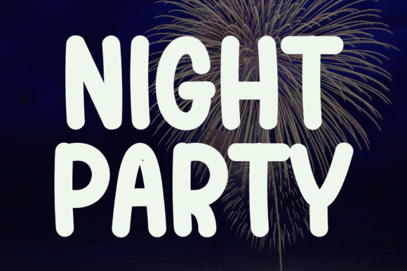 Firework Font - Preview 6