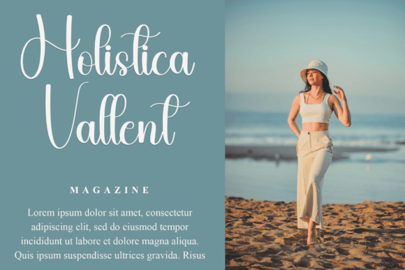 Flourish Font - Preview 1