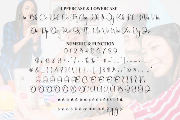 Friends Birthday Font - Preview 6