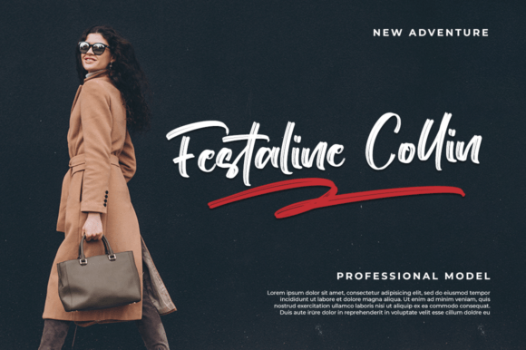 Frontwars Brush Font - Preview 1