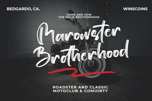 Frontwars Brush Font - Preview 2