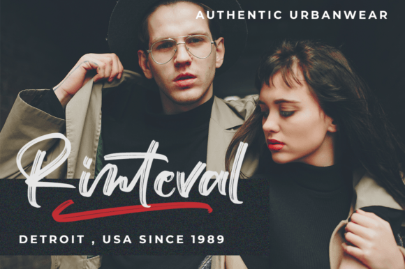 Frontwars Brush Font - Preview 3