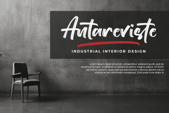 Frontwars Brush Font - Preview 6