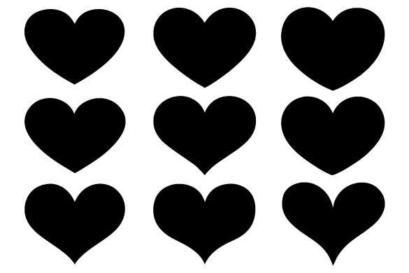 Heart Svg, Heart Shape Bundle