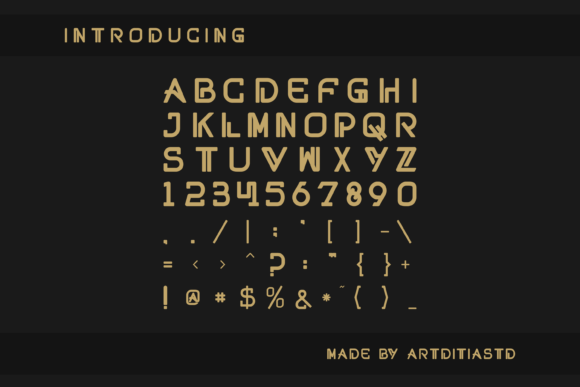 Miteya Font PNG with transparent background - Preview 1