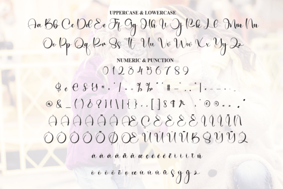 Montreal Christmas Font PNG with transparent background - Preview 6