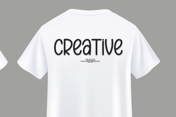 Present Snowman Font PNG with transparent background - Preview 1