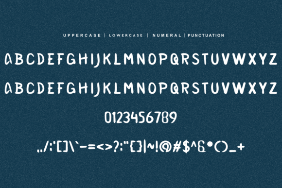 Resonek Font font preview - 4