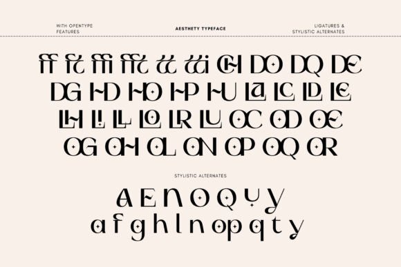 Aesthety Font - Preview 2