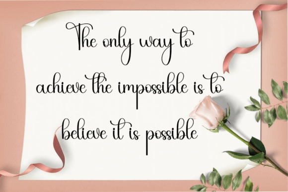 Beautyday Font - Preview 2