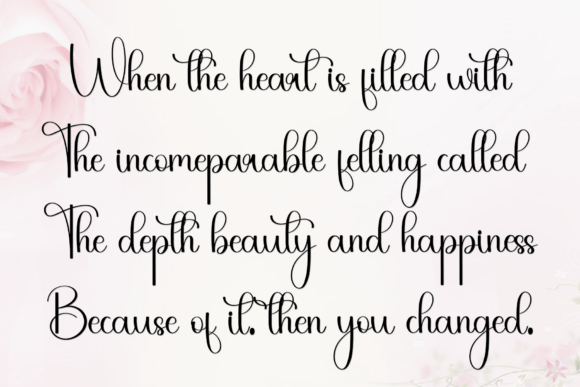 Beautyday Font - Preview 6