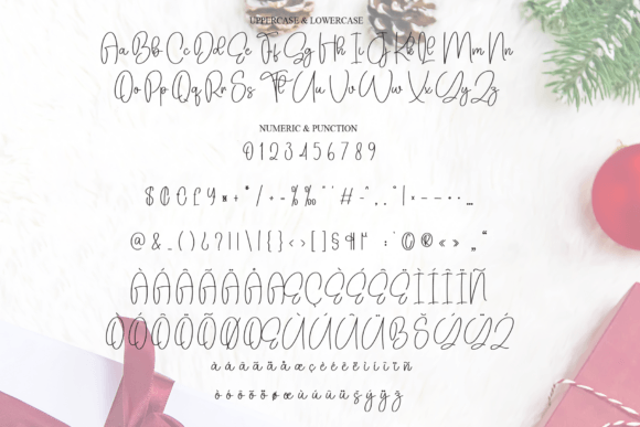 Christmas Believe Font - Preview 6
