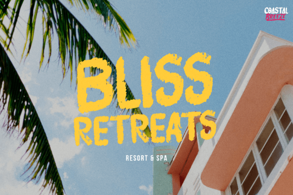 Coastal Threads Font - Preview 5