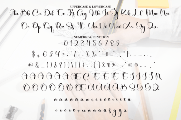 Drawing Font - Preview 6