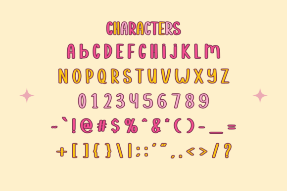 Foam Sheet Font - Preview 2