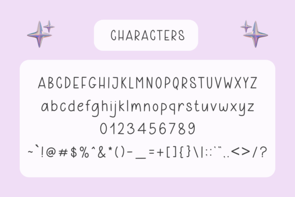 Focus Sparkle Font - Preview 2