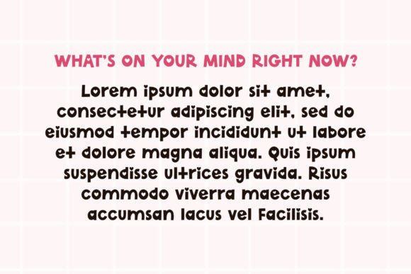 For You Font - Preview 6