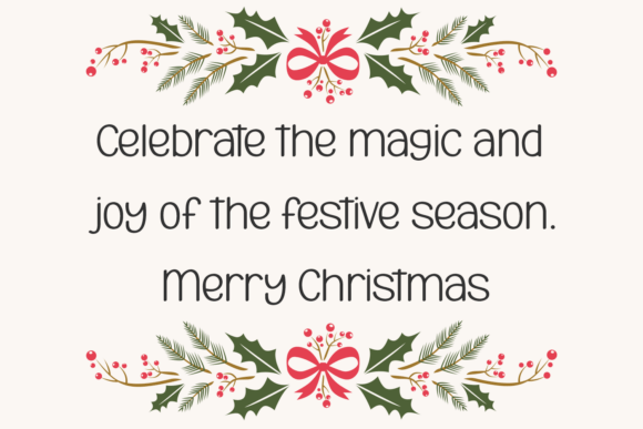Goodbye Christmas Font - Preview 1