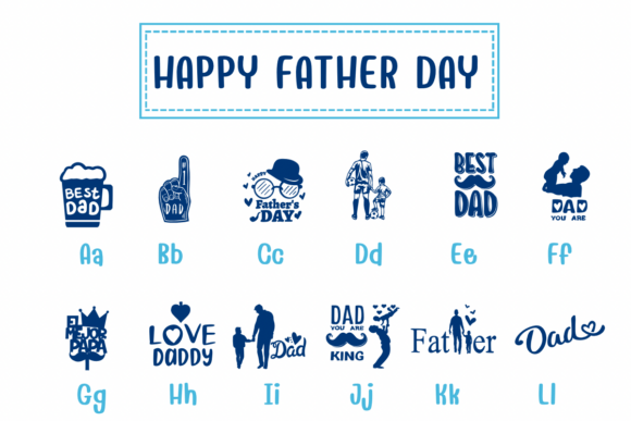 Happy Father Day Font - Preview 1