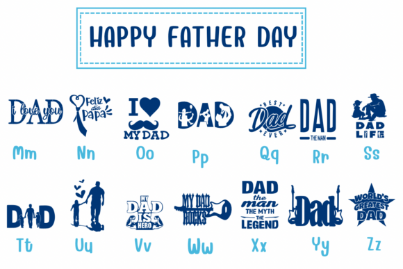 Happy Father Day Font - Preview 2