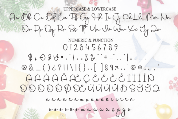 Holiday Christmas Font - Preview 6