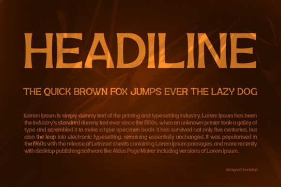 Hospitable Font PNG with transparent background - Preview 1
