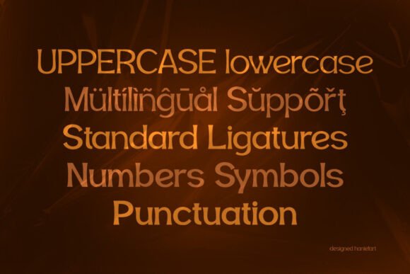 Hospitable Font PNG with transparent background - Preview 5