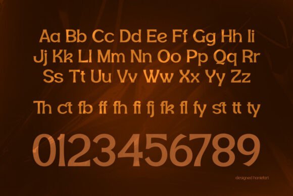 Hospitable Font PNG with transparent background - Preview 6