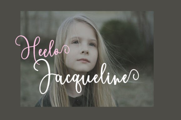 Hunthingline Script Font font preview - 5