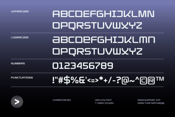 Keylinx Font PNG with transparent background - Preview 3
