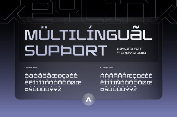 Keylinx Font PNG with transparent background - Preview 4