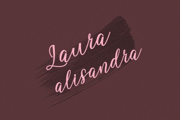 Maestha Font font preview - 6