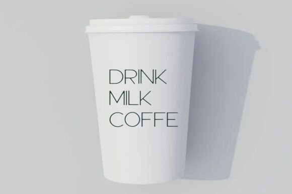 Minimalist Sans Font PNG with transparent background - Preview 1