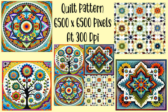 Modern Folk Art Quilt Patterns