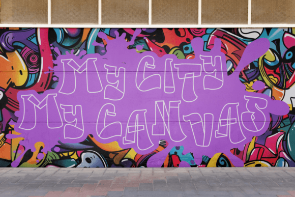 Rebel Stitch Font PNG with transparent background - Preview 3