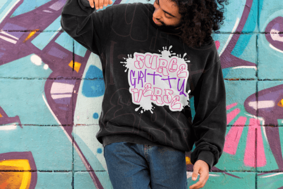 Rebel Stitch Font PNG with transparent background - Preview 6
