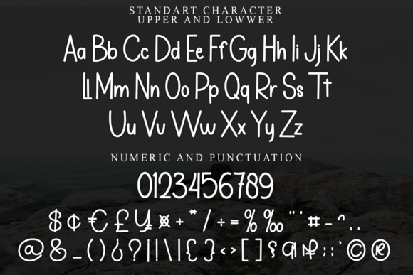 Simple Approach Font font preview - 4