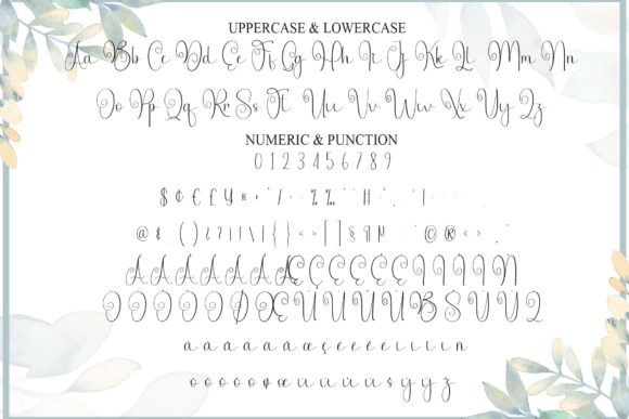 Alphabet Font - Preview 6