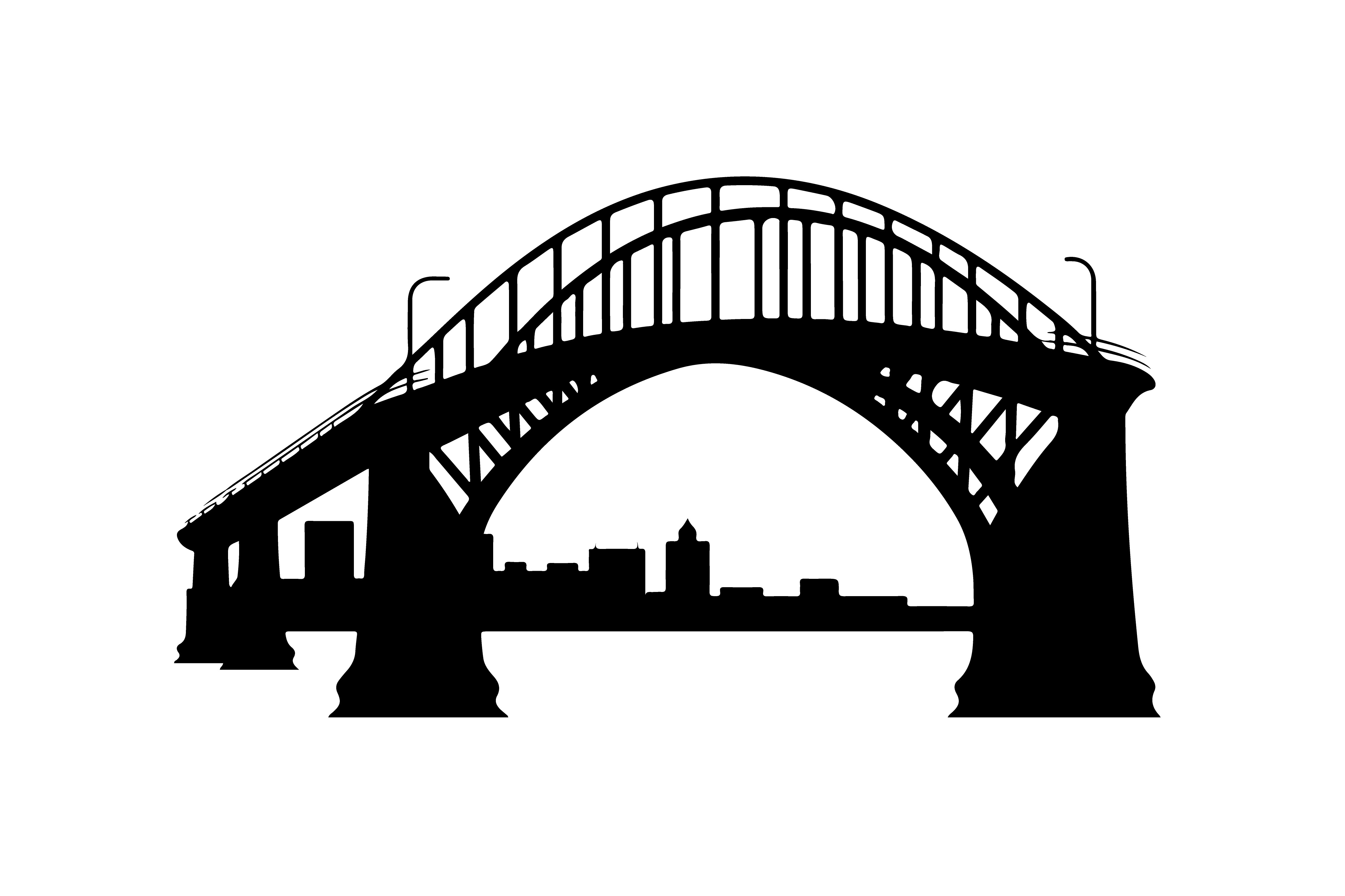 Bridge Silhouette, Architecture, Structu Graphic by fijulanam468 ...