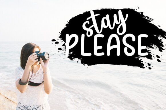 California Handwriting Duo Font - Preview 3