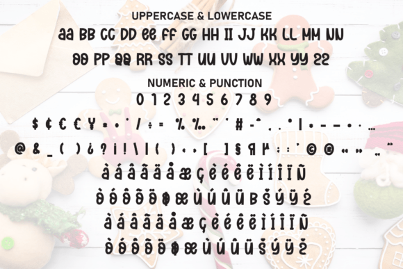 Candy Gingerbread Font - Preview 6