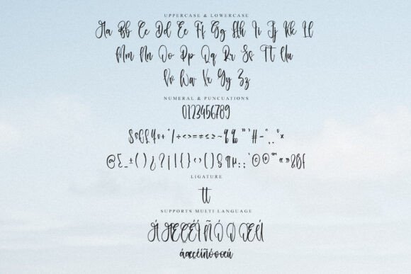 Chilly Winter Font - Preview 5