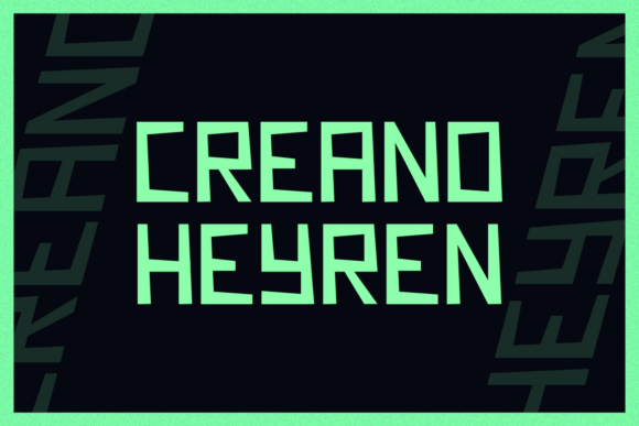 Creano Heyren Font - Preview 1