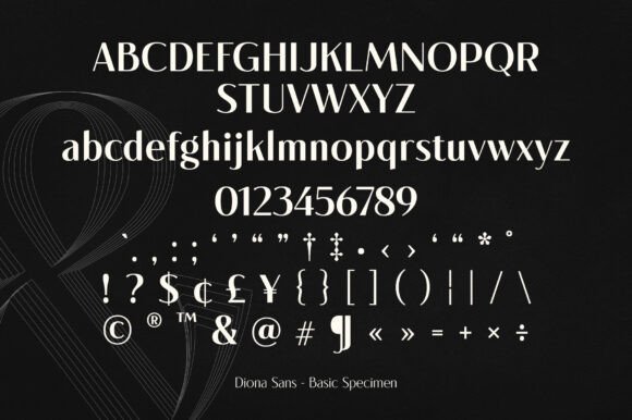 Diona Sans Font - Preview 4