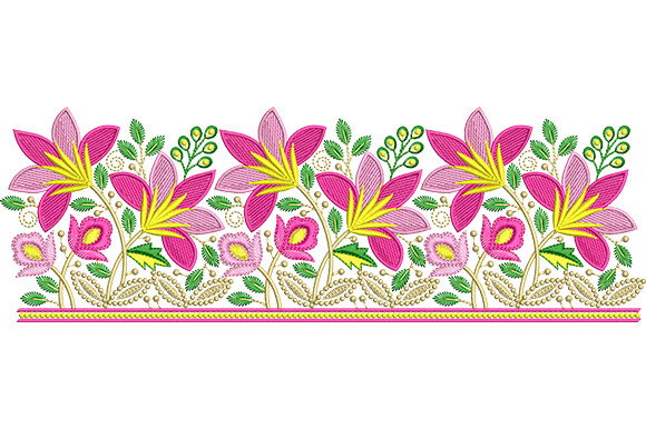 Floral Border