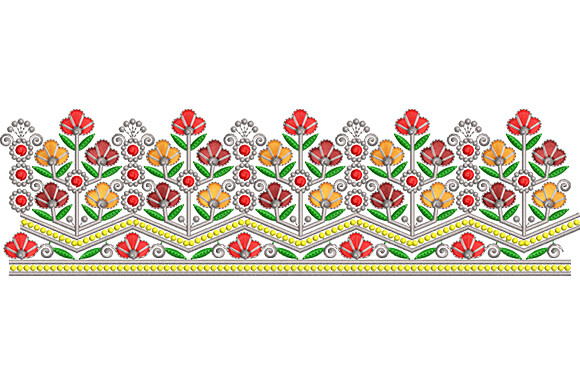 Floral Border