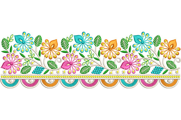 Floral Border
