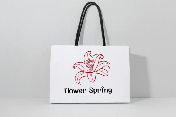 Flower Spring Font - Preview 5