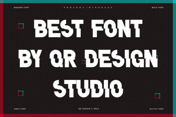 Glitch Exsand Font - Preview 2